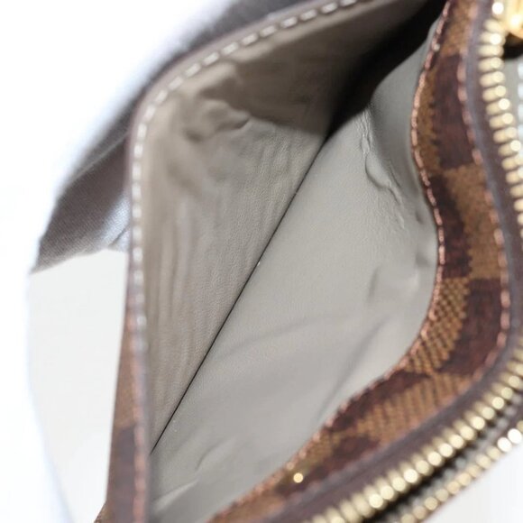 LOUIS VUITTON Damier Ebene Pochette Cree Coin Purse - Picture 14 of 16